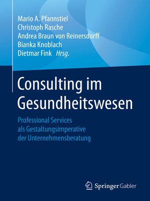cover image of Consulting im Gesundheitswesen